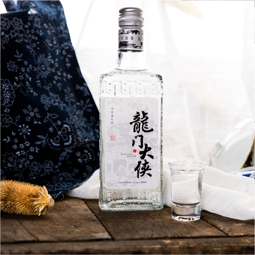 龙门大侠文化小酒 白标42度 浓香型高度白酒